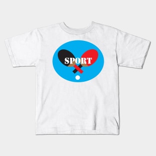 table tennis Kids T-Shirt